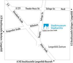 Anfahrtskizze Stadtmuseum Anfahrtskizze Stadtmuseum