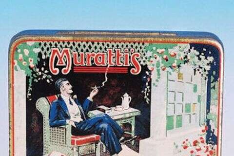 Blechdose Muratti's After Lunch Cigarettes