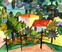 Hermann Hesse - Blick vom Weinberg