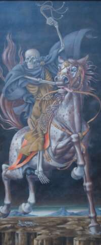 Werner Peiner, Der Tod (aus dem Zyklus "Die vier apokalyptischen Reiter"), 1943
